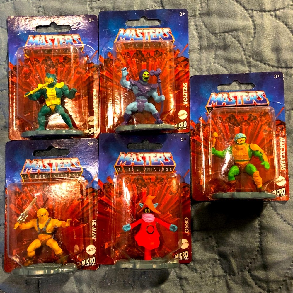 MOTU mini action figures